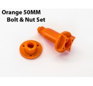 Orange Bolt/Nut Set Centerline W/ Locating Head
